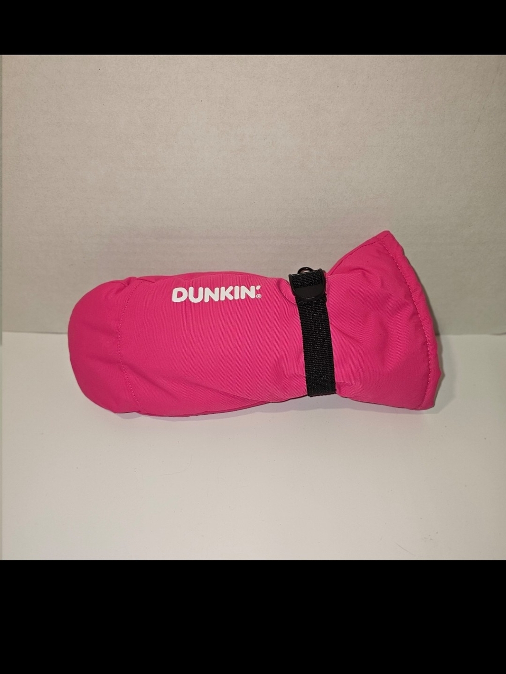 NEW Dunkin’ Donuts 2026 Pink Iced Coffee Left hand Mitten/Glove